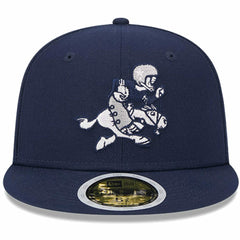 Dallas Cowboys New Era Youth 1966-69 Gridiron Classics Retro Joe Throwback Logo Main 59FIFTY Fitted Hat Navy
