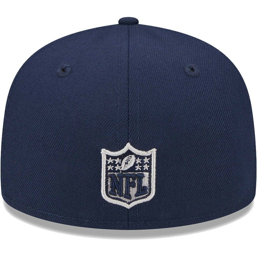 Dallas Cowboys New Era Youth Main 59FIFTY Fitted Hat Navy