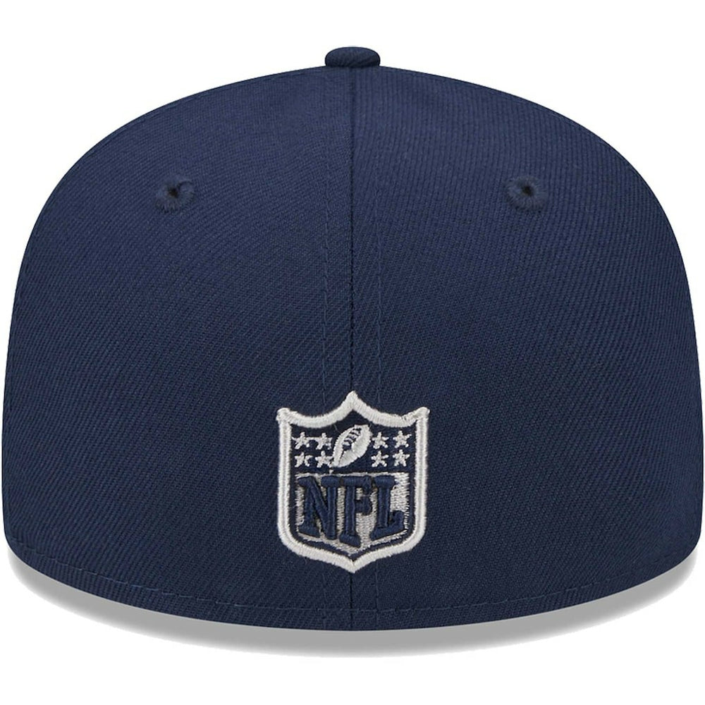 Dallas Cowboys New Era Youth Main 59FIFTY Fitted Hat Navy