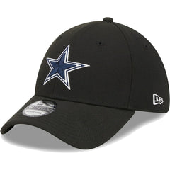 Dallas Cowboys New Era Main 39THIRTY Flex Hat Black