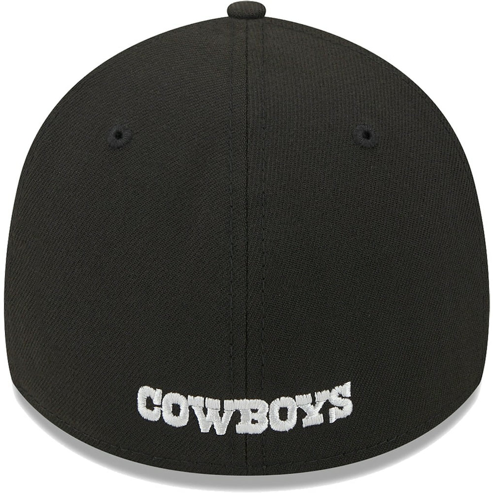 Dallas Cowboys New Era Main 39THIRTY Flex Hat Black
