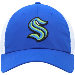 Seattle Kraken adidas Color Pop Trucker Adjustable Hat - Blue - NHL 200012370