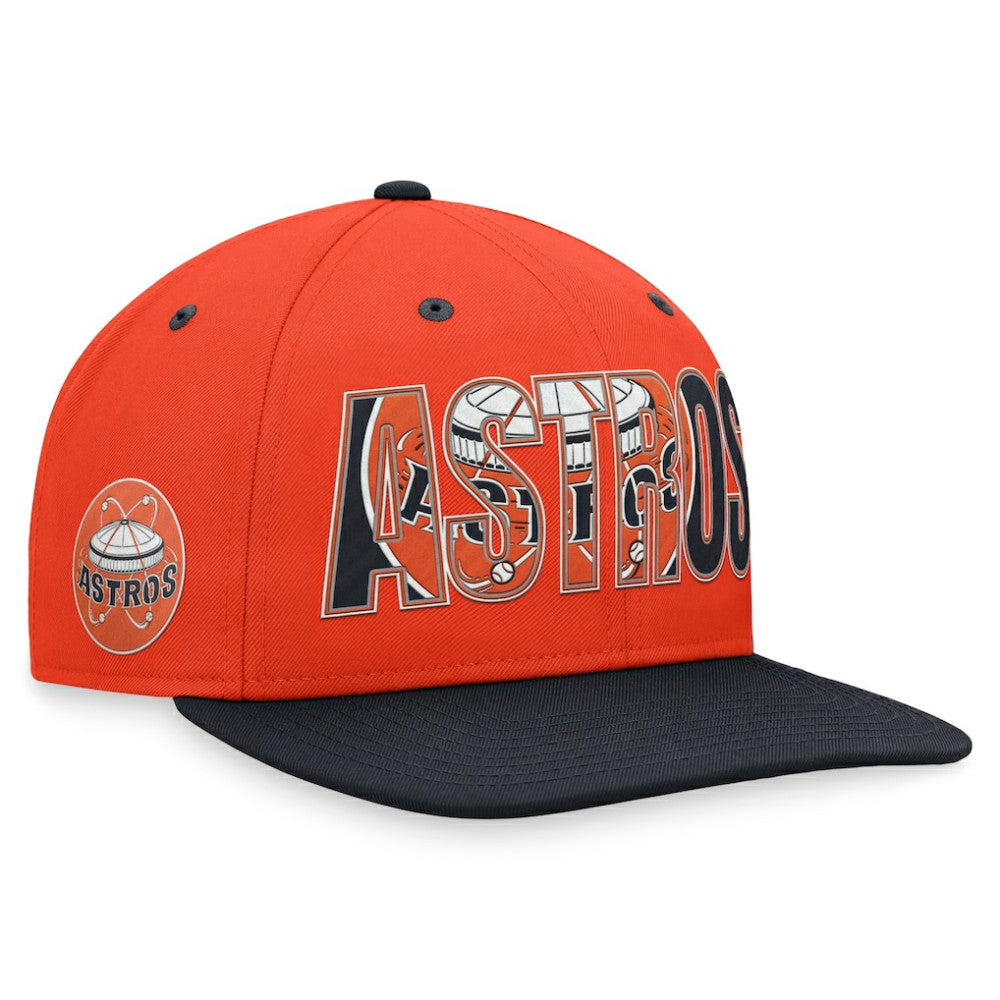Houston Astros Nike Cooperstown Collection Pro Snapback Hat - Orange - Nike Sale