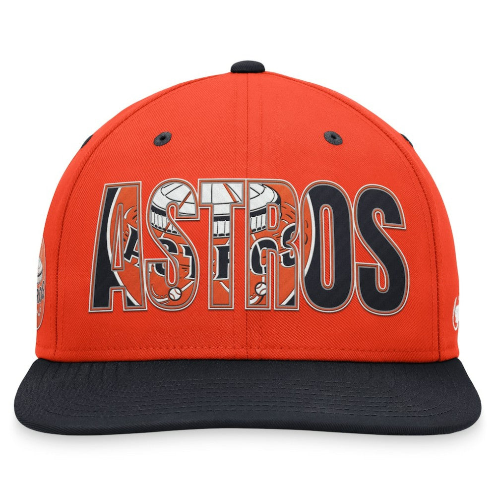 Houston Astros Nike Cooperstown Collection Pro Snapback Hat - Orange - Nike Sale