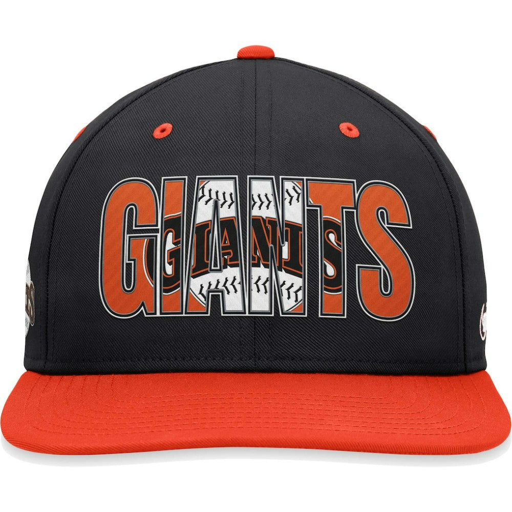 San Francisco Giants Nike Cooperstown Collection Pro Snapback Hat - Black - Nike Online