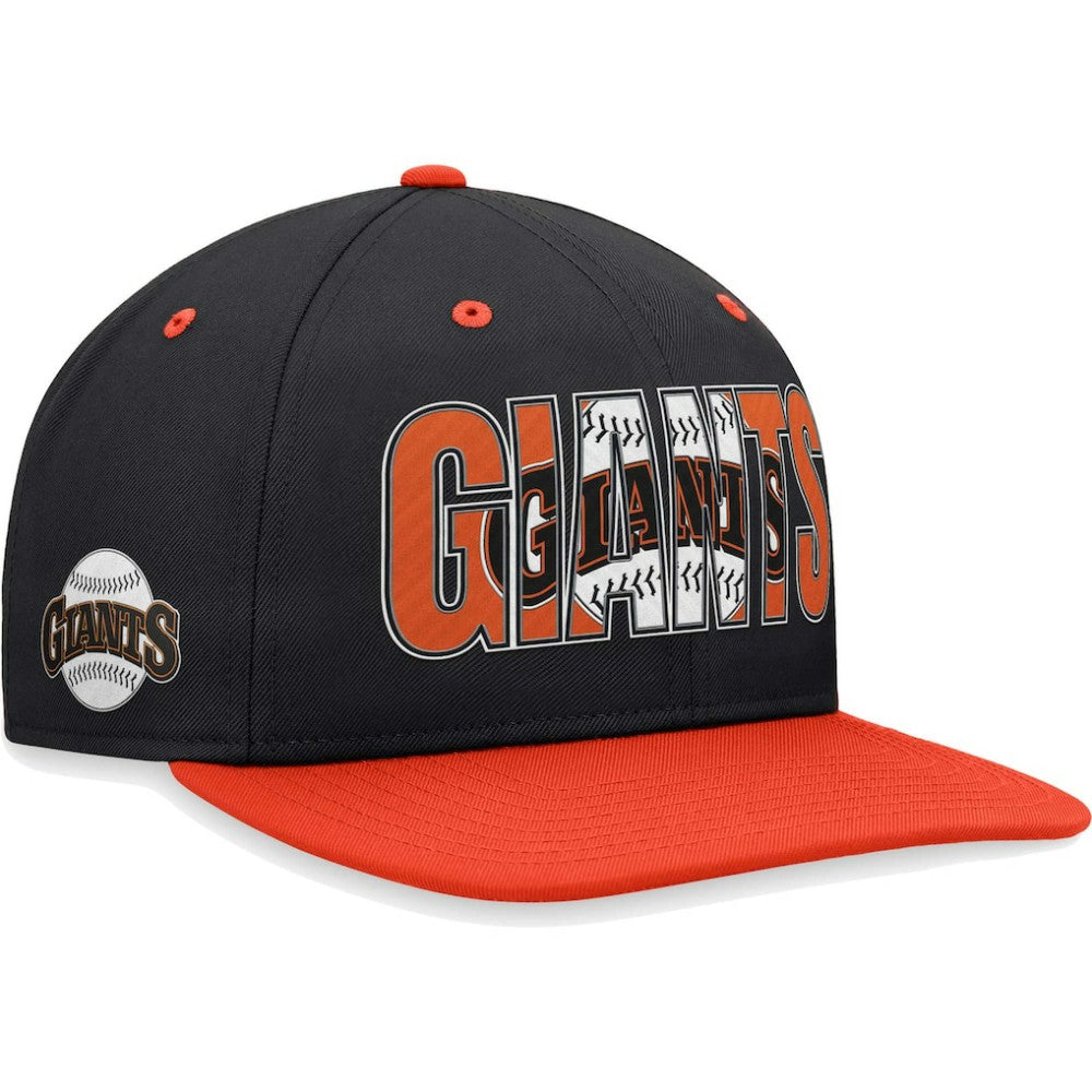 San Francisco Giants Nike Cooperstown Collection Pro Snapback Hat - Black - Nike Online