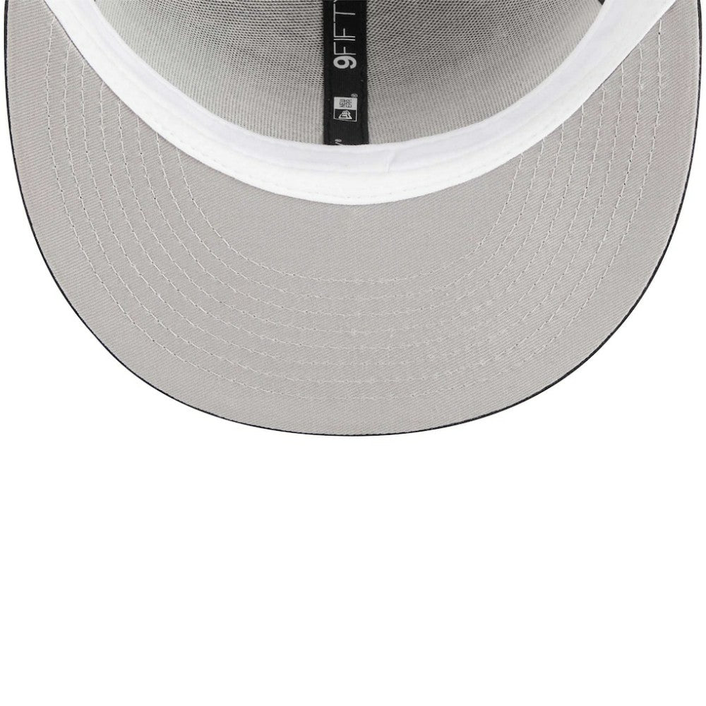 Chicago White Sox New Era Scratch Squared Trucker 9FIFTY Snapback Hat - Black - New Era Discount