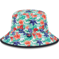 Boston Red Sox New Era Tropic Floral Bucket Hat - New Era Discount