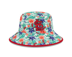 St. Louis Cardinals New Era Tropic Floral Bucket Hat - New Era Discount