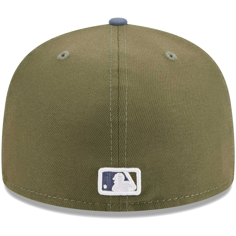 Chicago White Sox New Era 59FIFTY Fitted Hat - Olive/Blue - New Era Discount