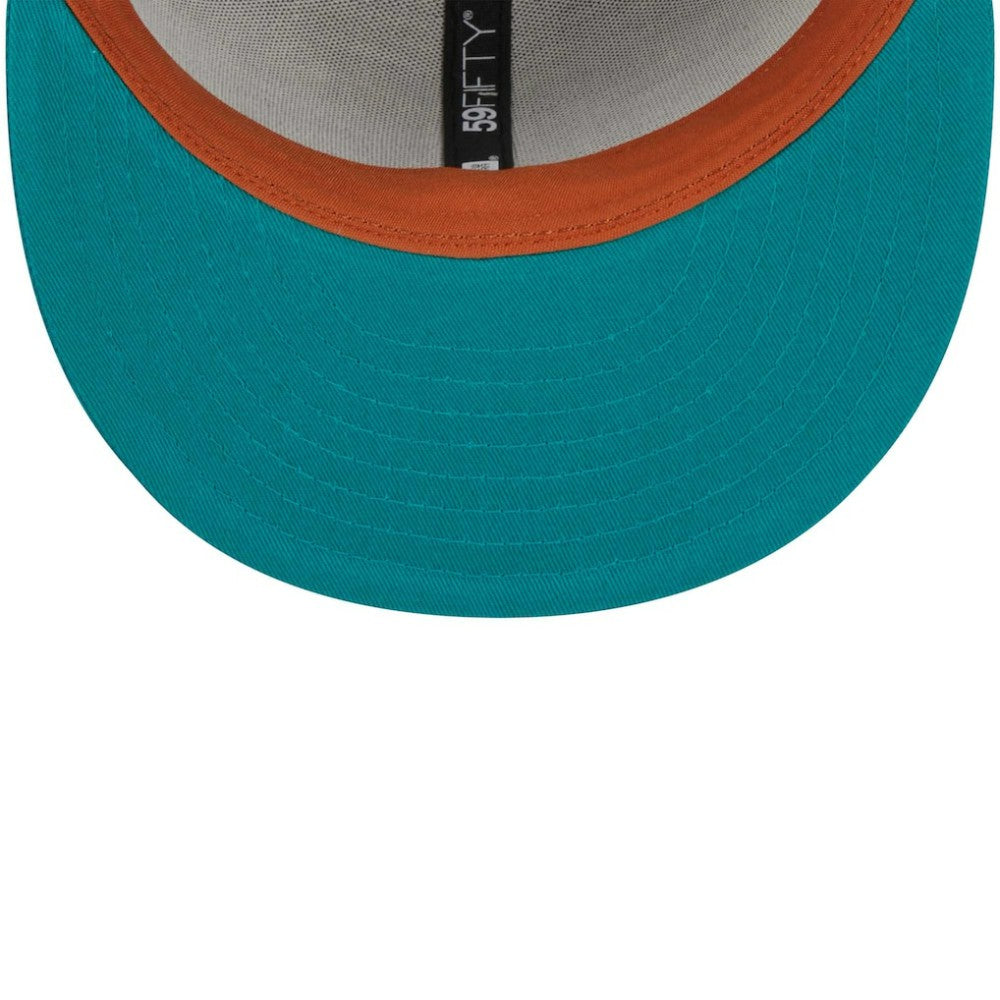 Cincinnati Reds New Era  59FIFTY Fitted Hat - Gray/Teal - New Era on Sale