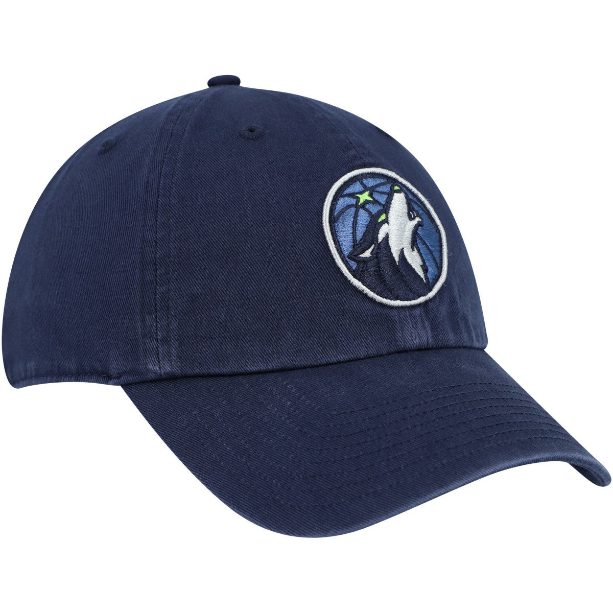 Minnesota Timberwolves '47 Core Logo Clean Up Adjustable Hat Navy | 47 brand Near Me