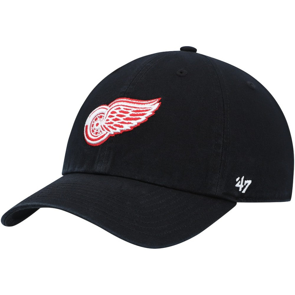 Detroit Red Wings '47 Clean Up Adjustable Hat - Black - NHL 200013274