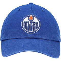 Edmonton Oilers '47 Clean Up Adjustable Hat - Royal - NHL 200013276
