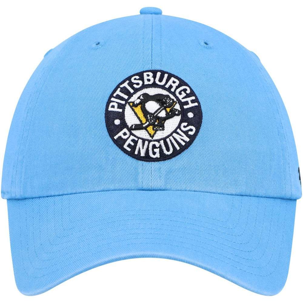 Pittsburgh Penguins '47 Clean Up Adjustable Hat - Light Blue - NHL 200013278