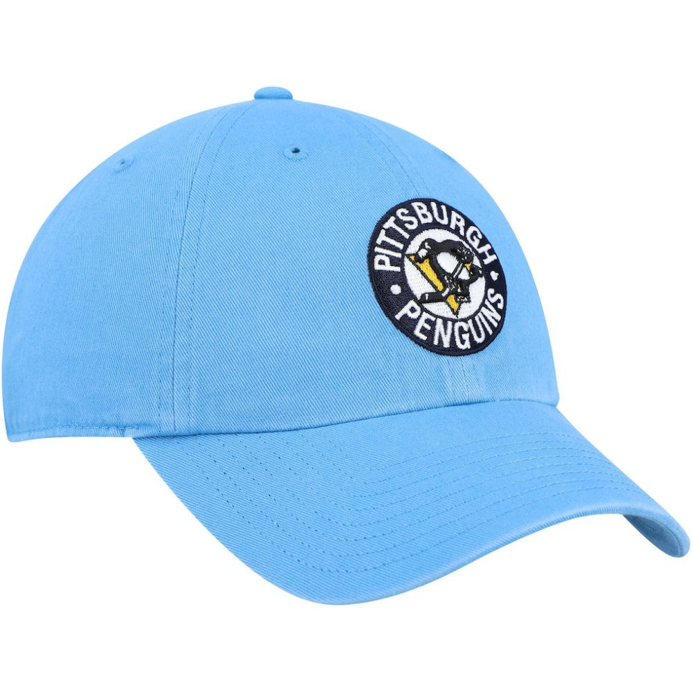 Pittsburgh Penguins '47 Clean Up Adjustable Hat - Light Blue - NHL 200013278