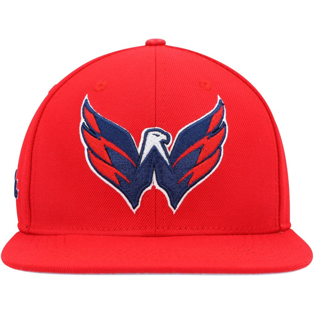 Washington Capitals Pro Standard Core Classic Logo Snapback Hat - Red - NHL 200013396