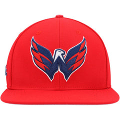 Washington Capitals Pro Standard Core Classic Logo Snapback Hat - Red - NHL 200013396
