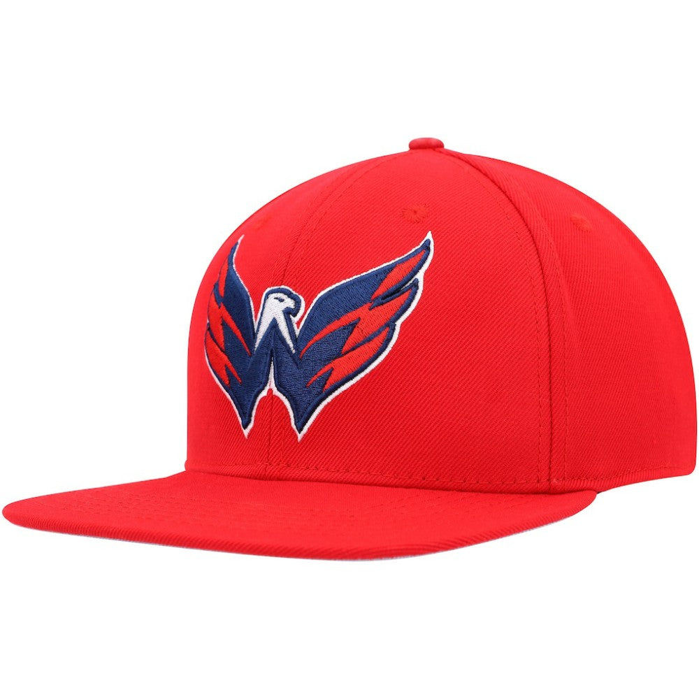 Washington Capitals Pro Standard Core Classic Logo Snapback Hat - Red - NHL 200013396