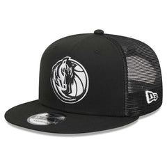 Dallas Mavericks 9FIFTY Snapback Trucker Hat for sale Black | New Era