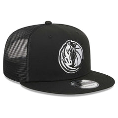 Dallas Mavericks 9FIFTY Snapback Trucker Hat for sale Black | New Era
