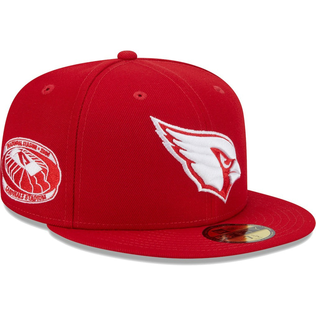 Arizona Cardinals New Era 2006 Inaugural Season Main Patch 59FIFTY Fitted Hat Scarlet