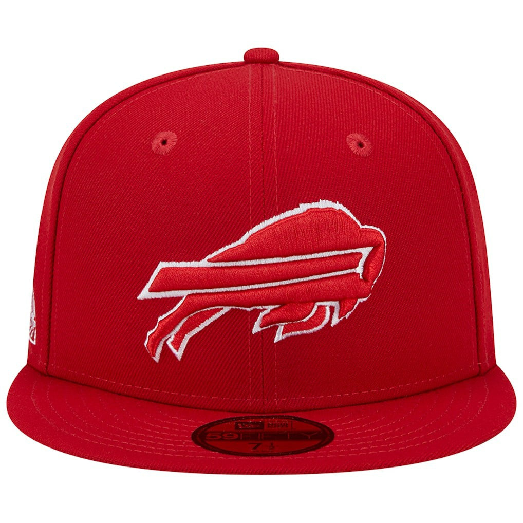 Buffalo Bills New Era 1998 Hawaii Pro Bowl Main Patch 59FIFTY Fitted Hat Scarlet