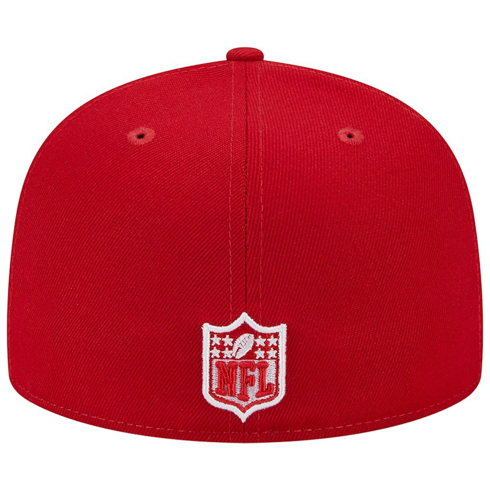 Buffalo Bills New Era 1998 Hawaii Pro Bowl Main Patch 59FIFTY Fitted Hat Scarlet