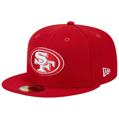 San Francisco 49ers New Era Super Bowl XXIX Main Patch 59FIFTY Fitted Hat Scarlet