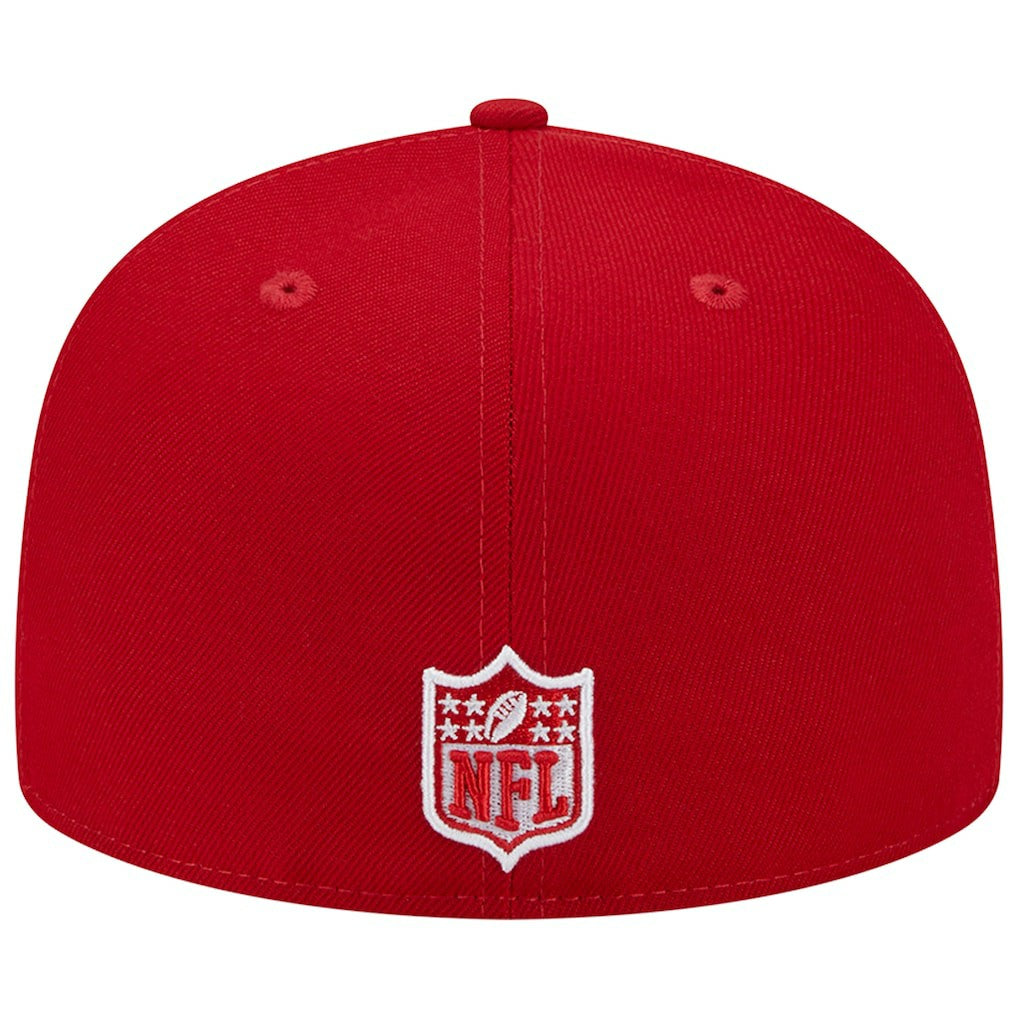 San Francisco 49ers New Era Super Bowl XXIX Main Patch 59FIFTY Fitted Hat Scarlet
