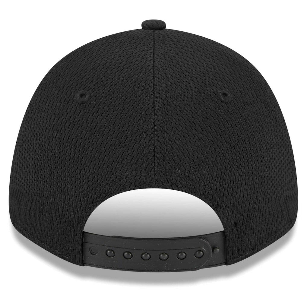 Cincinnati Bengals New Era Youth Main B-Dub 9FORTY Adjustable Hat Black