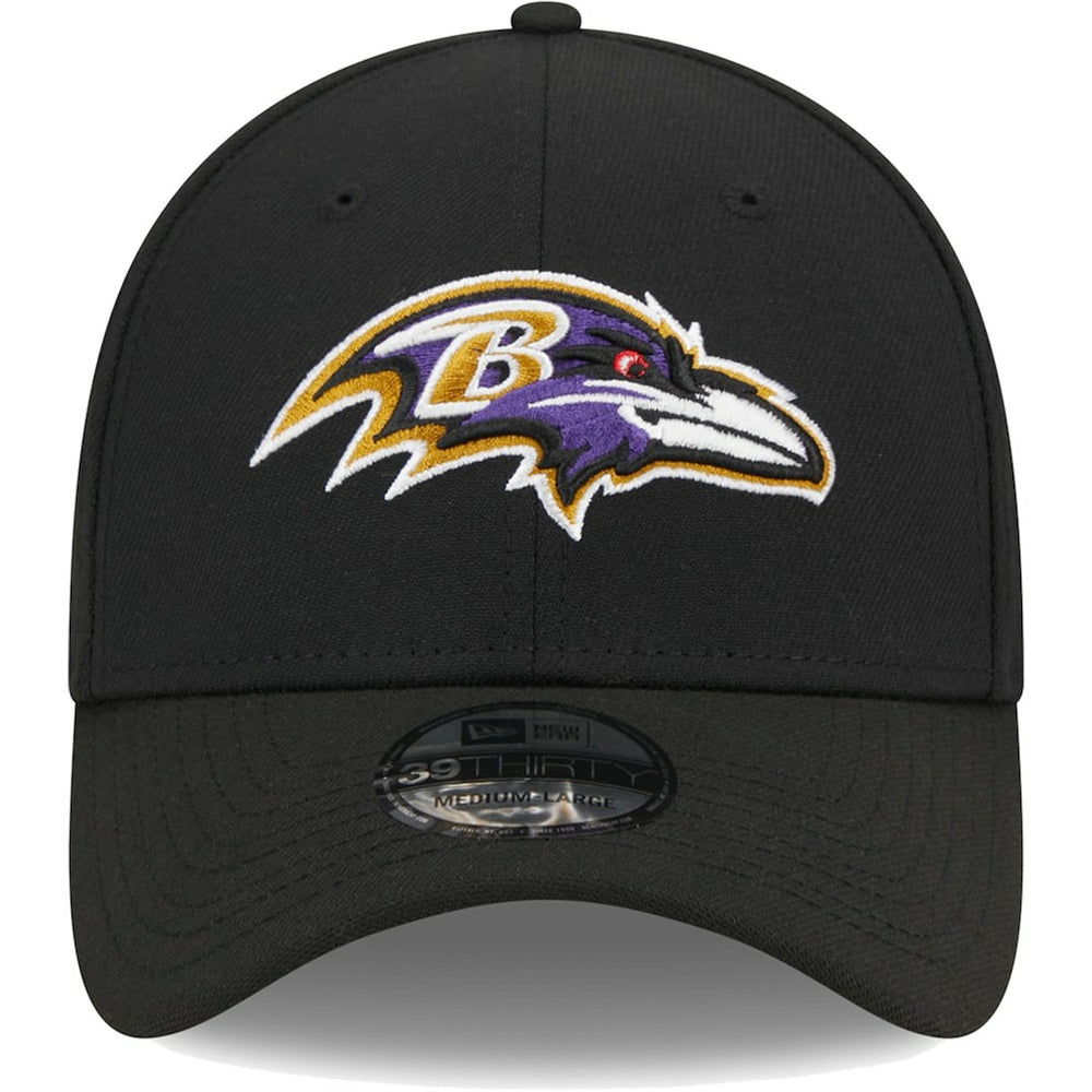 Baltimore Ravens New Era Main 39THIRTY Flex Hat Black