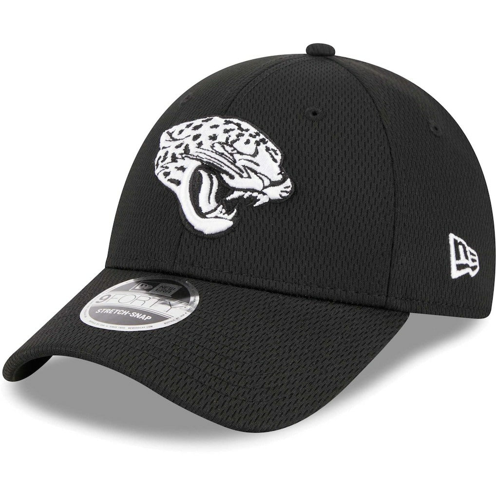 Jacksonville Jaguars New Era Main B-Dub 9FORTY Adjustable Hat Black