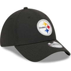 Pittsburgh Steelers New Era Main 39THIRTY Flex Hat Black