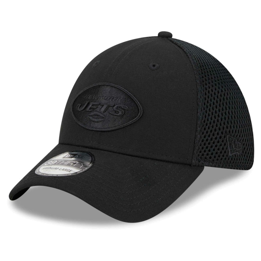 New York Jets New Era Main Neo 39THIRTY Flex Hat Black