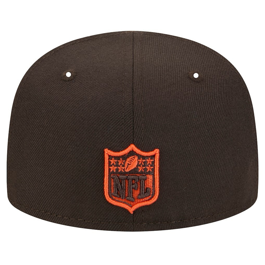 Cleveland Browns New Era Main 59FIFTY Fitted Hat Brown