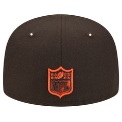 Cleveland Browns New Era Main 59FIFTY Fitted Hat Brown
