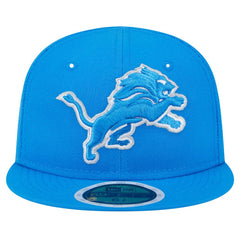 Detroit Lions New Era Main 59FIFTY Fitted Hat Blue