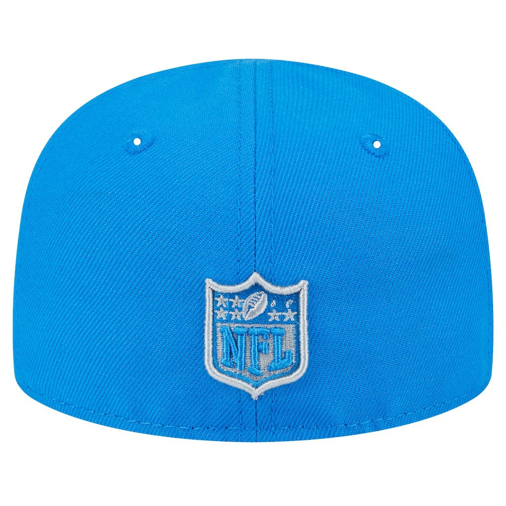 Detroit Lions New Era Main 59FIFTY Fitted Hat Blue