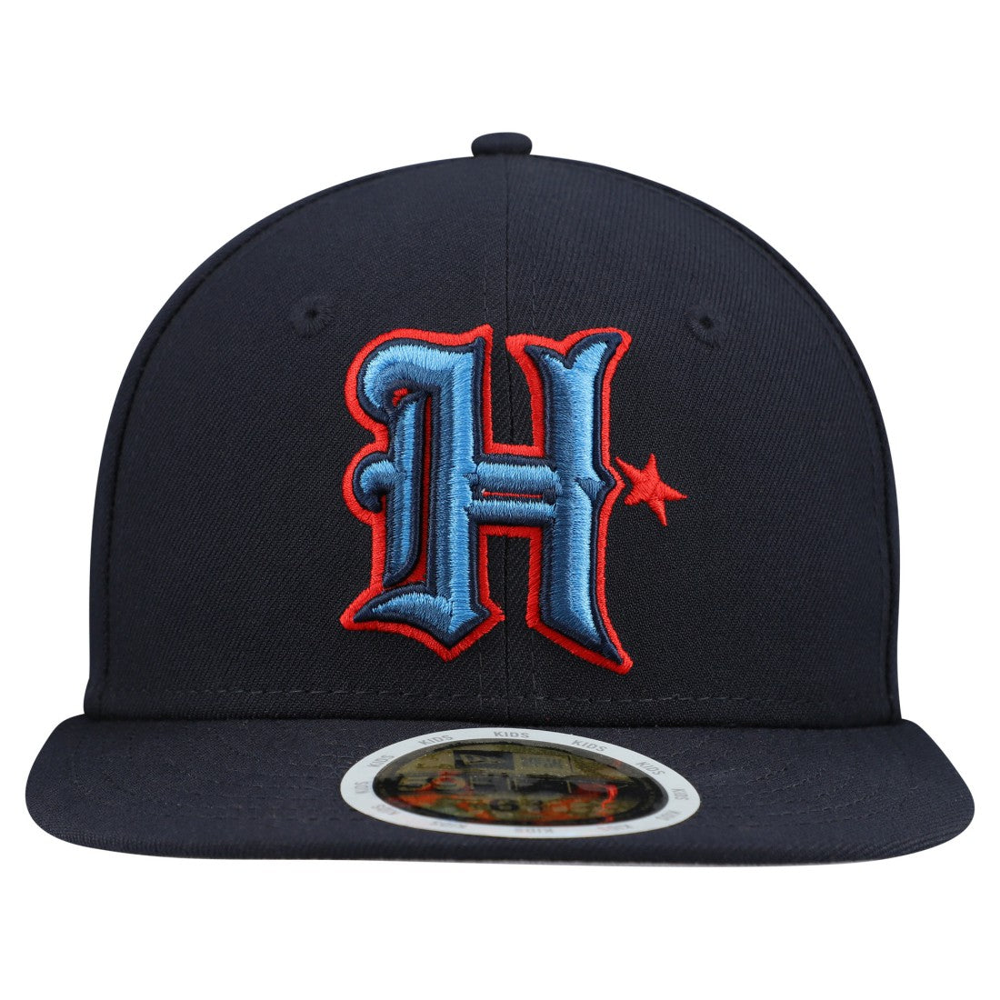 Houston Texans New Era Main 59FIFTY Fitted Hat Navy