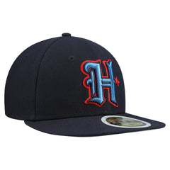 Houston Texans New Era Main 59FIFTY Fitted Hat Navy