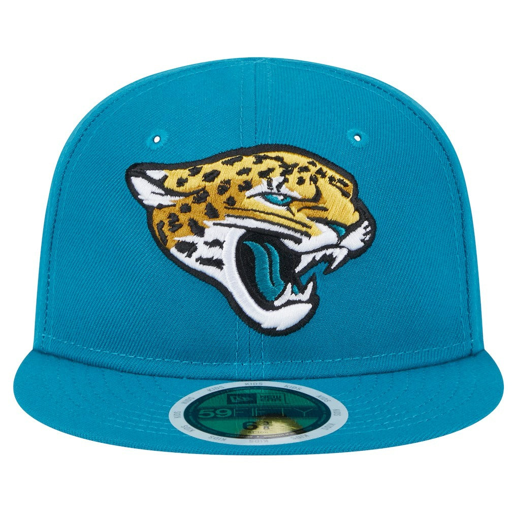 Jacksonville Jaguars New Era Main 59FIFTY Fitted Hat Teal