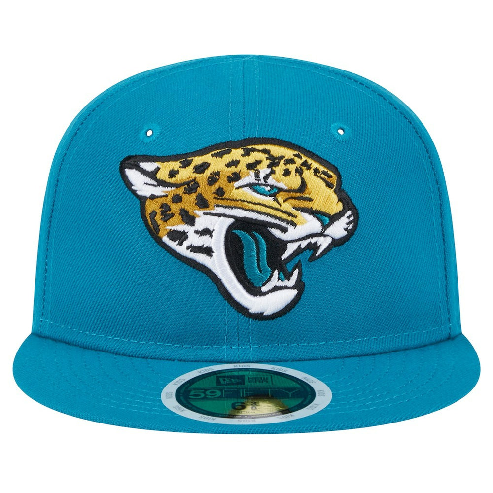 Jacksonville Jaguars New Era Main 59FIFTY Fitted Hat Teal