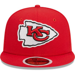 Kansas City Chiefs New Era Youth Main 59FIFTY Fitted Hat Red