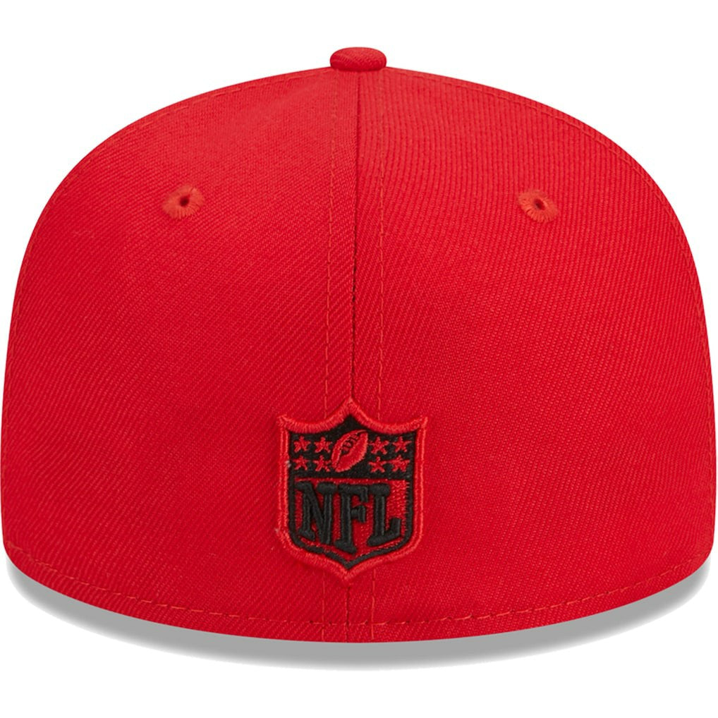 Kansas City Chiefs New Era Youth Main 59FIFTY Fitted Hat Red