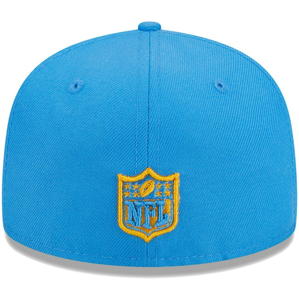 Los Angeles Chargers New Era Youth Main 59FIFTY Fitted Hat Powder Blue