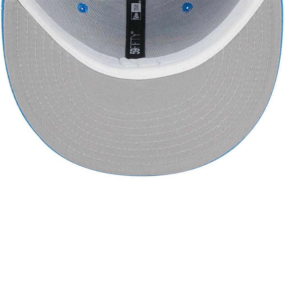 Los Angeles Chargers New Era Youth Main 59FIFTY Fitted Hat Powder Blue