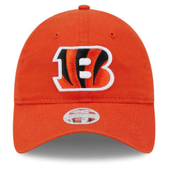 Cincinnati Bengals New Era Women's Main Core Classic 2.0 9TWENTY Adjustable Hat Orange