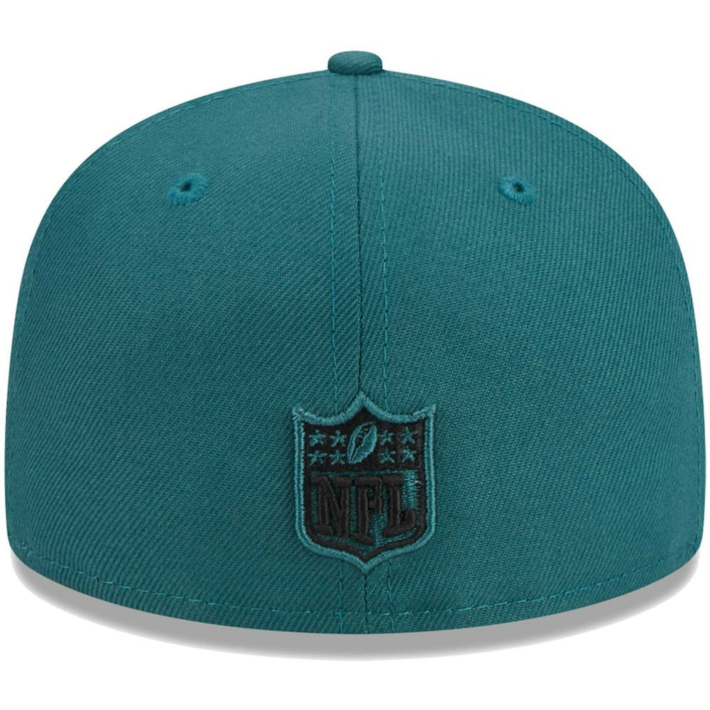 Philadelphia Eagles New Era Youth Main 59FIFTY Fitted Hat Midnight Green