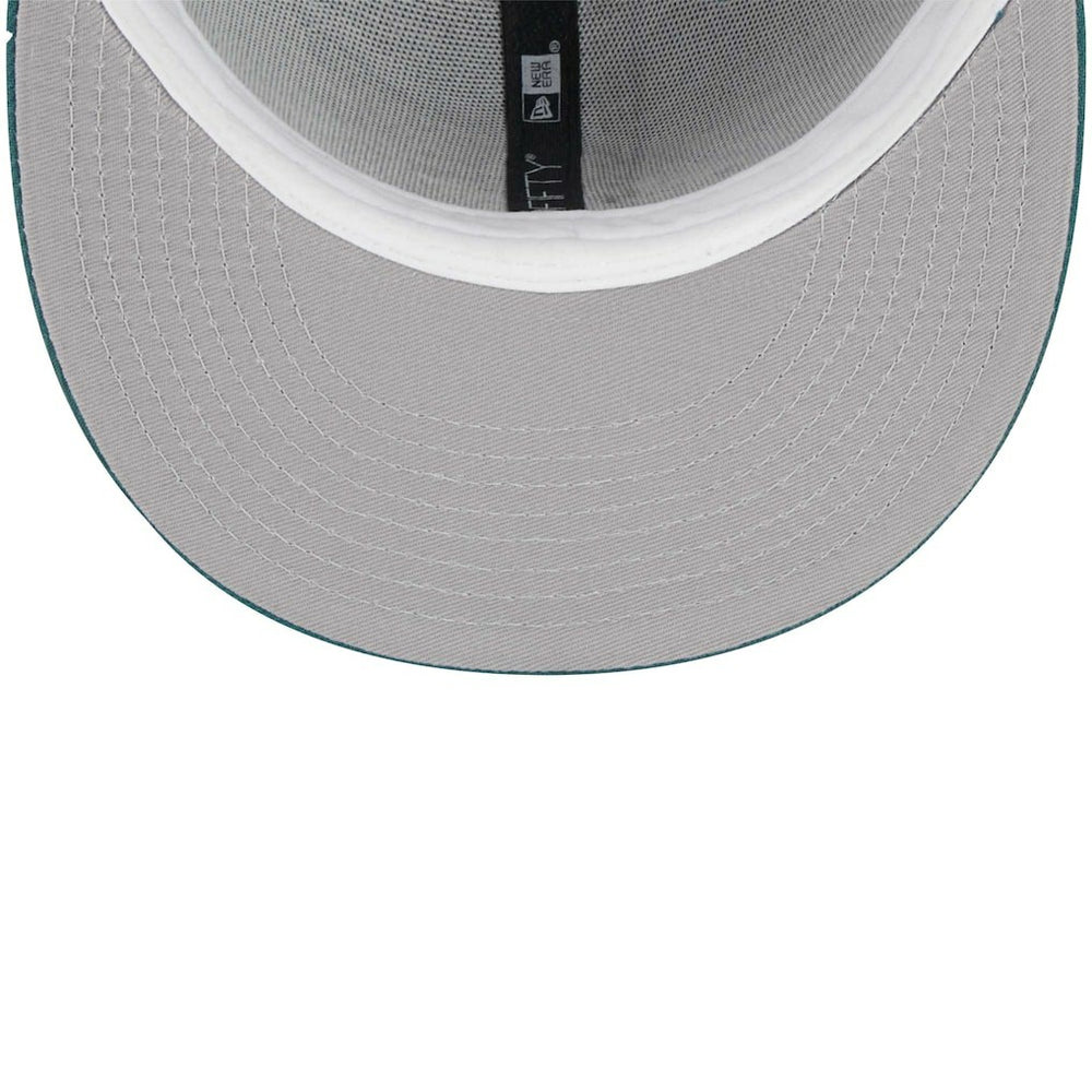 Philadelphia Eagles New Era Youth Main 59FIFTY Fitted Hat Midnight Green